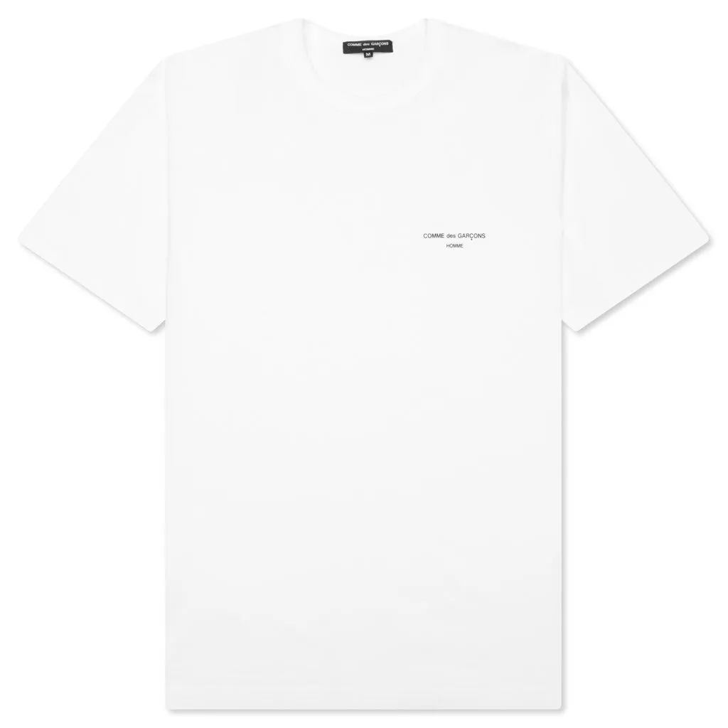 Logo S/S T-Shirt - White