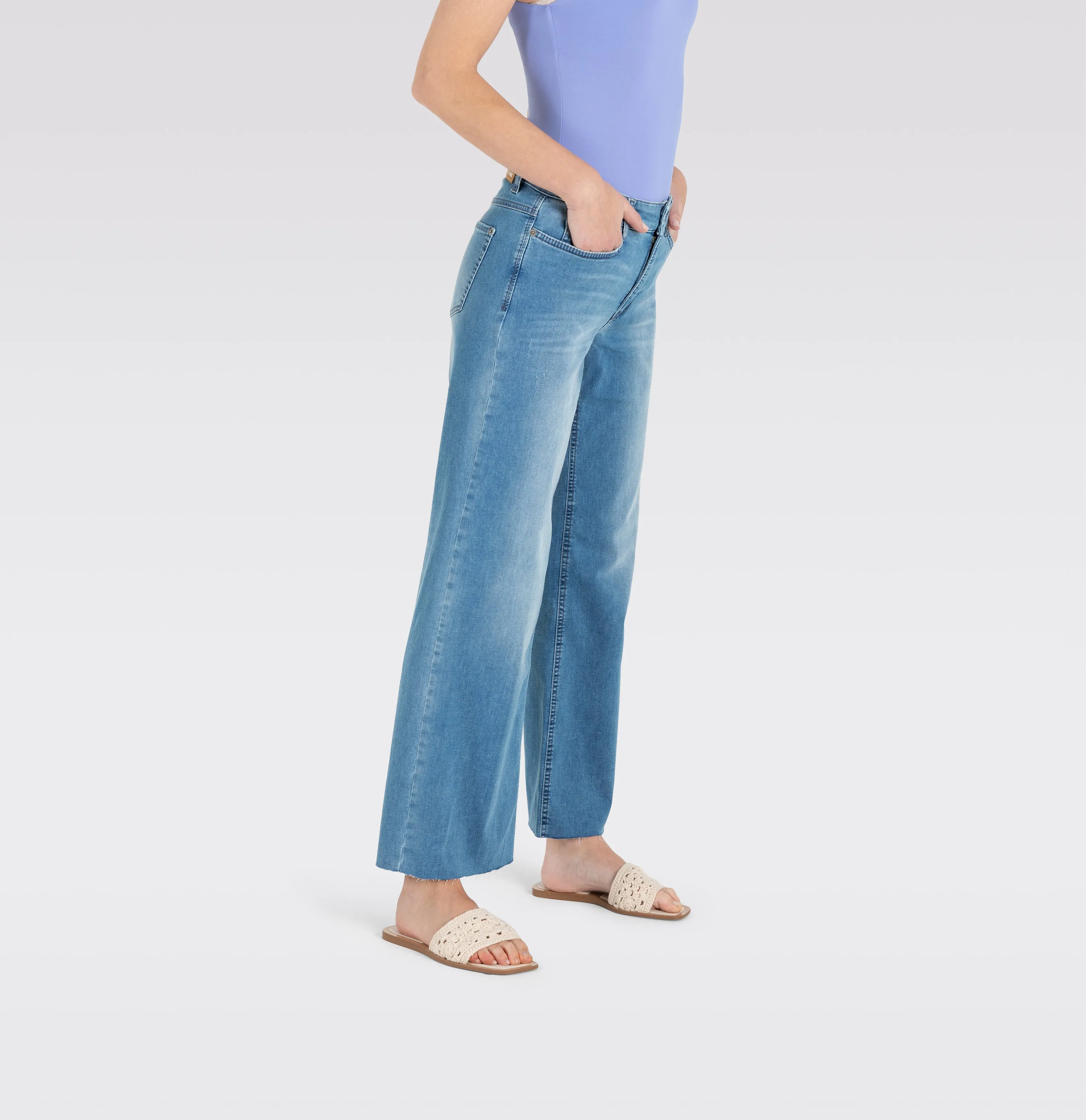 MAC JEANS - WIDE, Authentic Stretch Denim