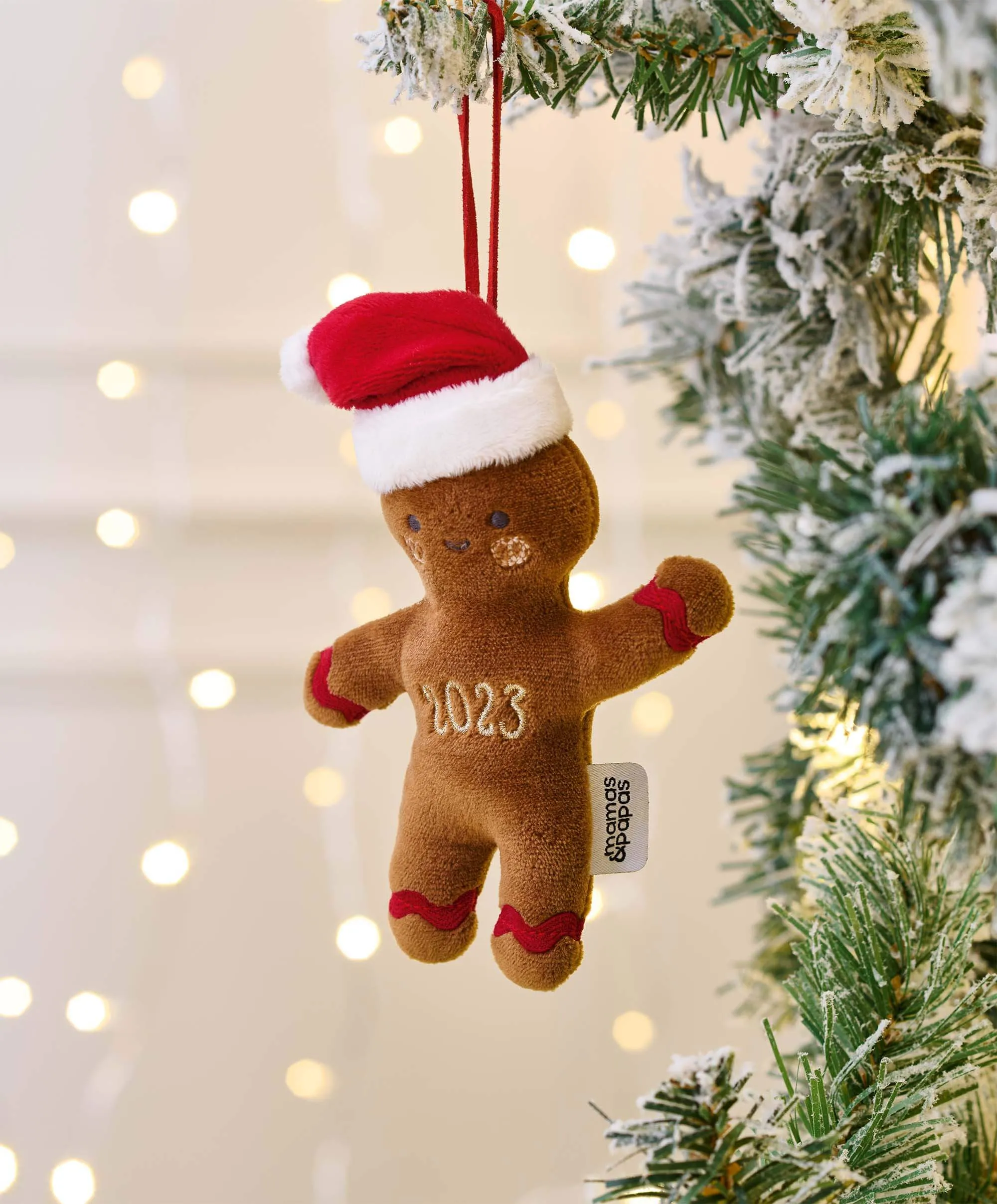 Mamas & Papas Gingerbread Christmas Tree Decoration