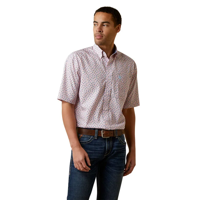 Men's Ariat Wrinkle Free Wendell Classic Fit Shirt