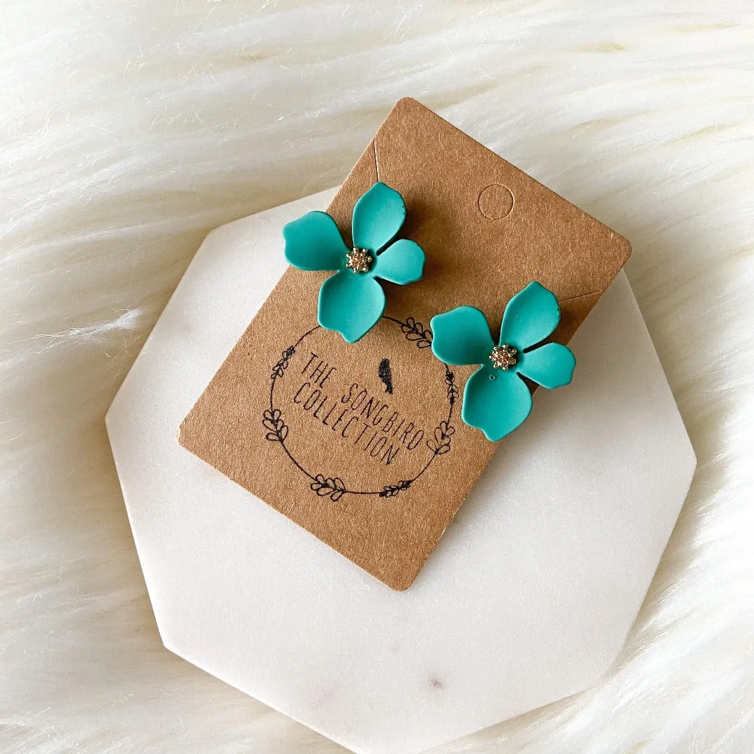 Mini Miami Flower Earrings - LAST CHANCE