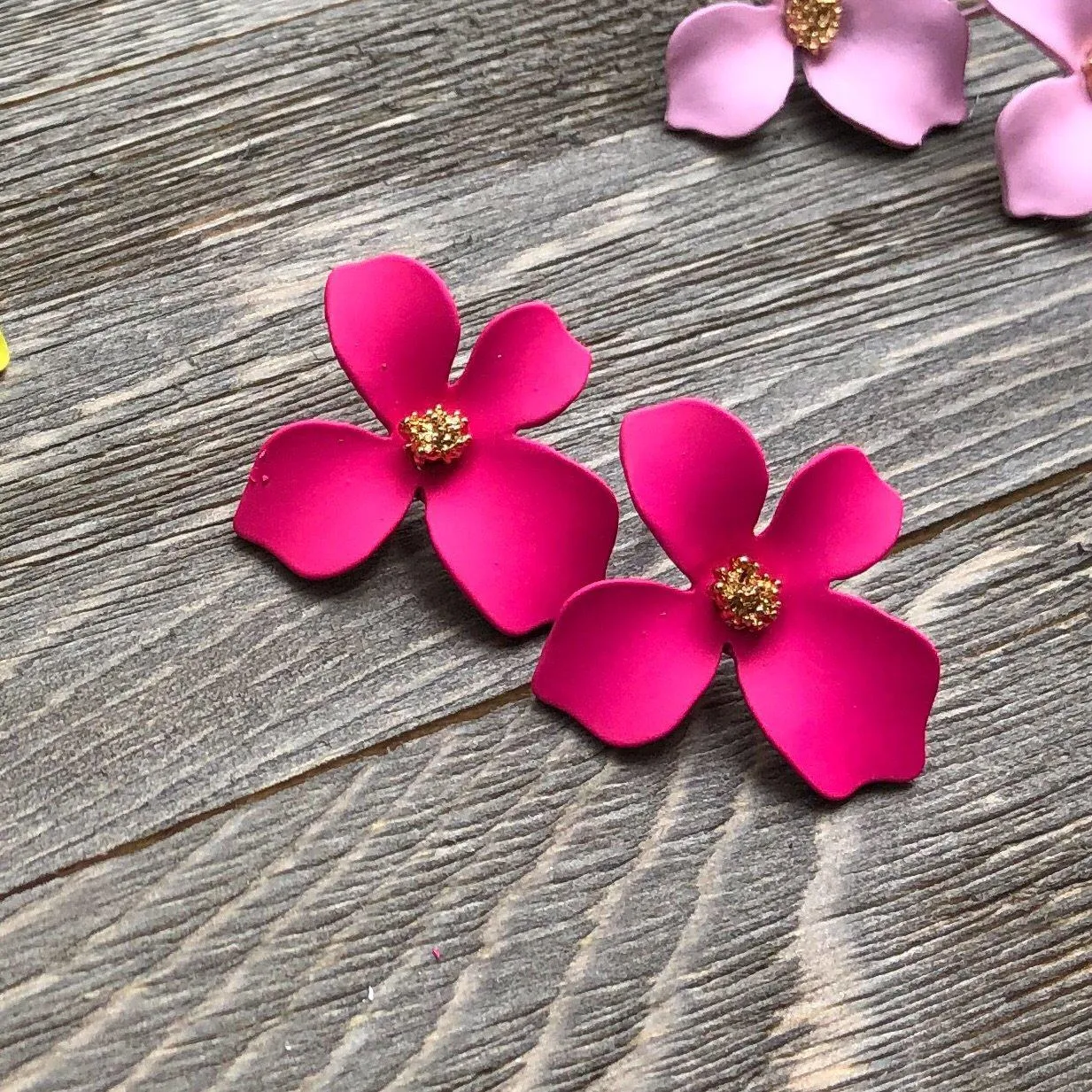 Mini Miami Flower Earrings - LAST CHANCE