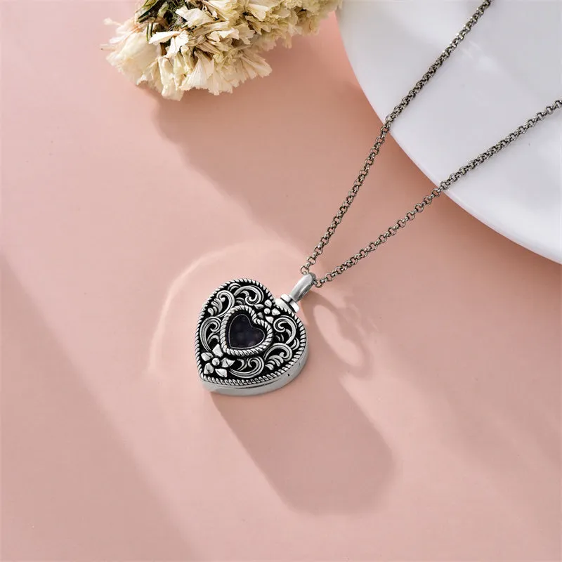 Mustard Seed Urn Locket for Ashes 925 Sterling Silver Urn Necklace for Ashes of Loved Ones Keepsake Memorial Gifts for Women Men