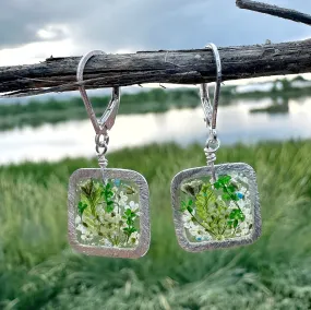 Natural Botanical Garden Earrings - BG 113