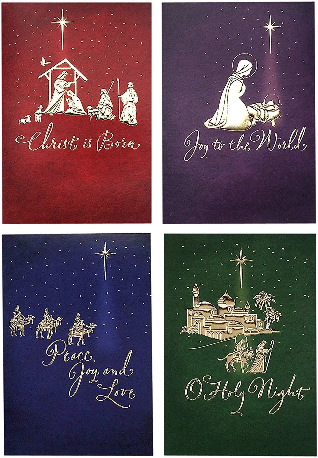 New Beautiful Arts Religious Boxed Christmas Cards Assortment