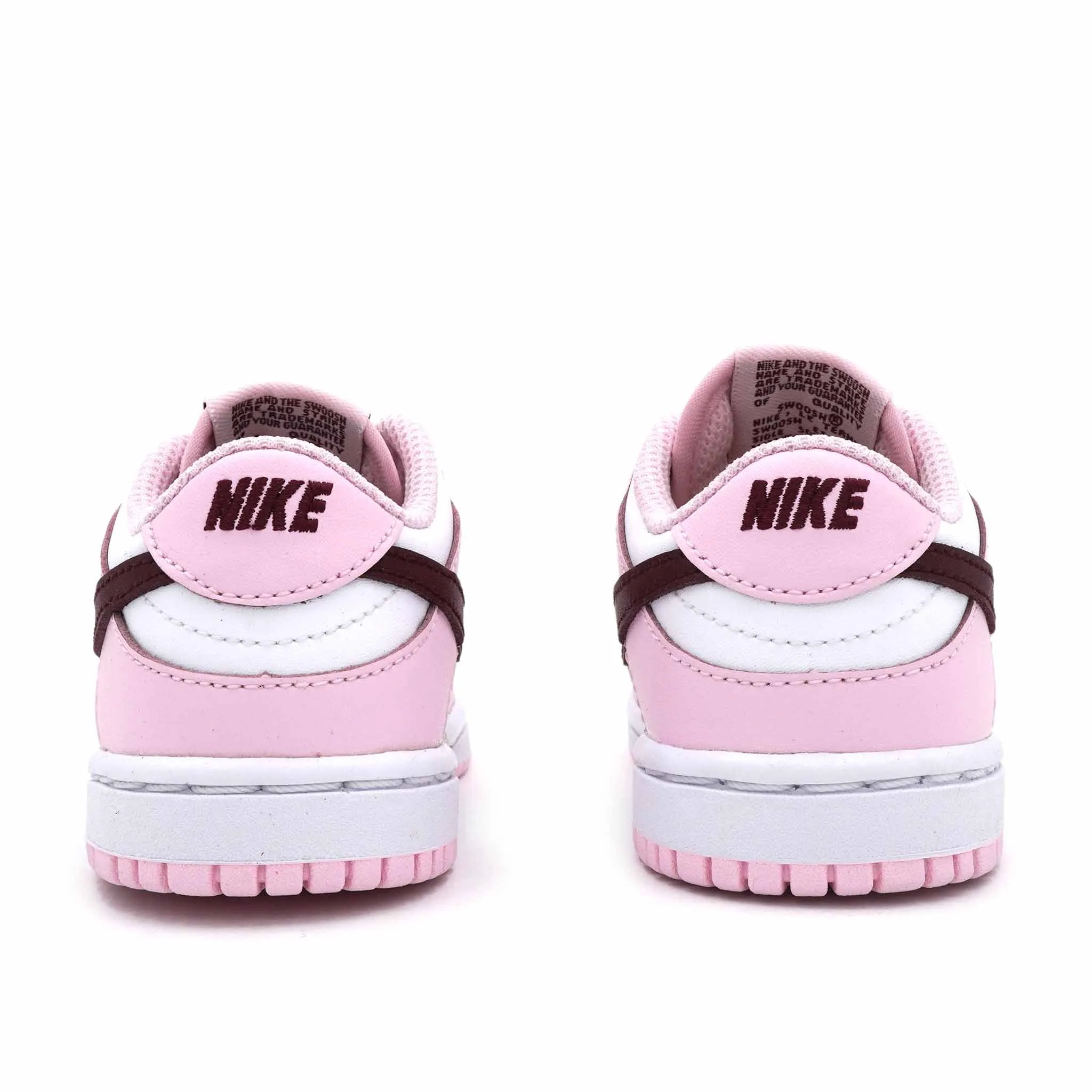 NIKE DUNK LOW PINK RED WHITE TD (TODDLER) 2021