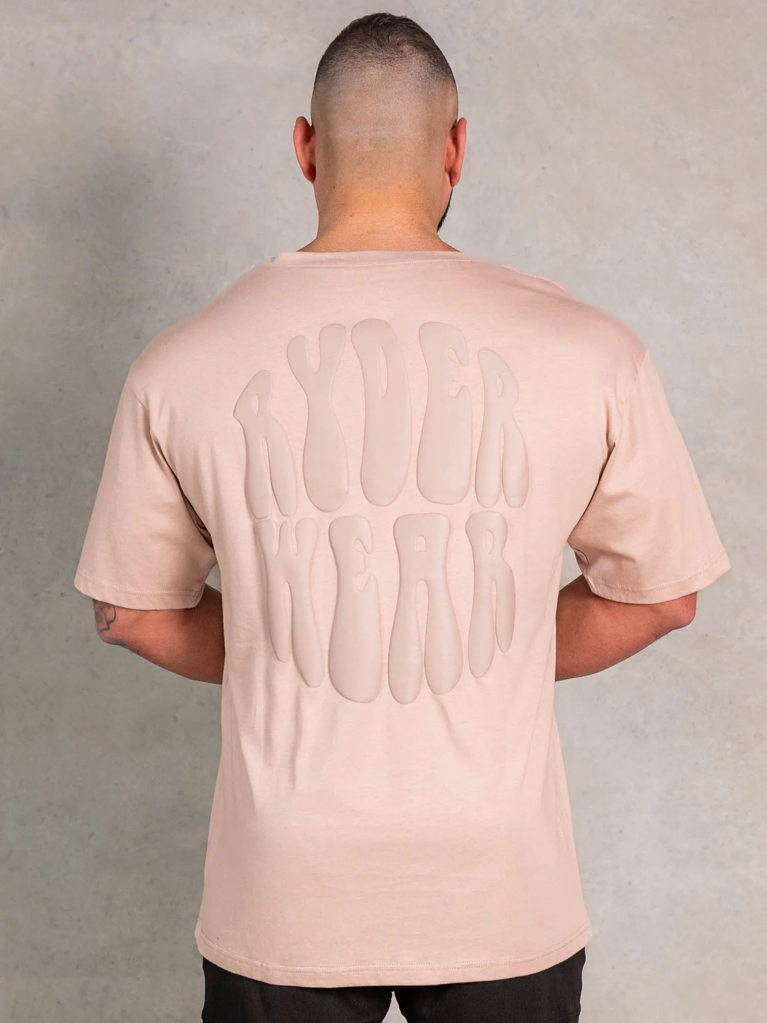 NRG Oversized T-Shirt - Biscotti