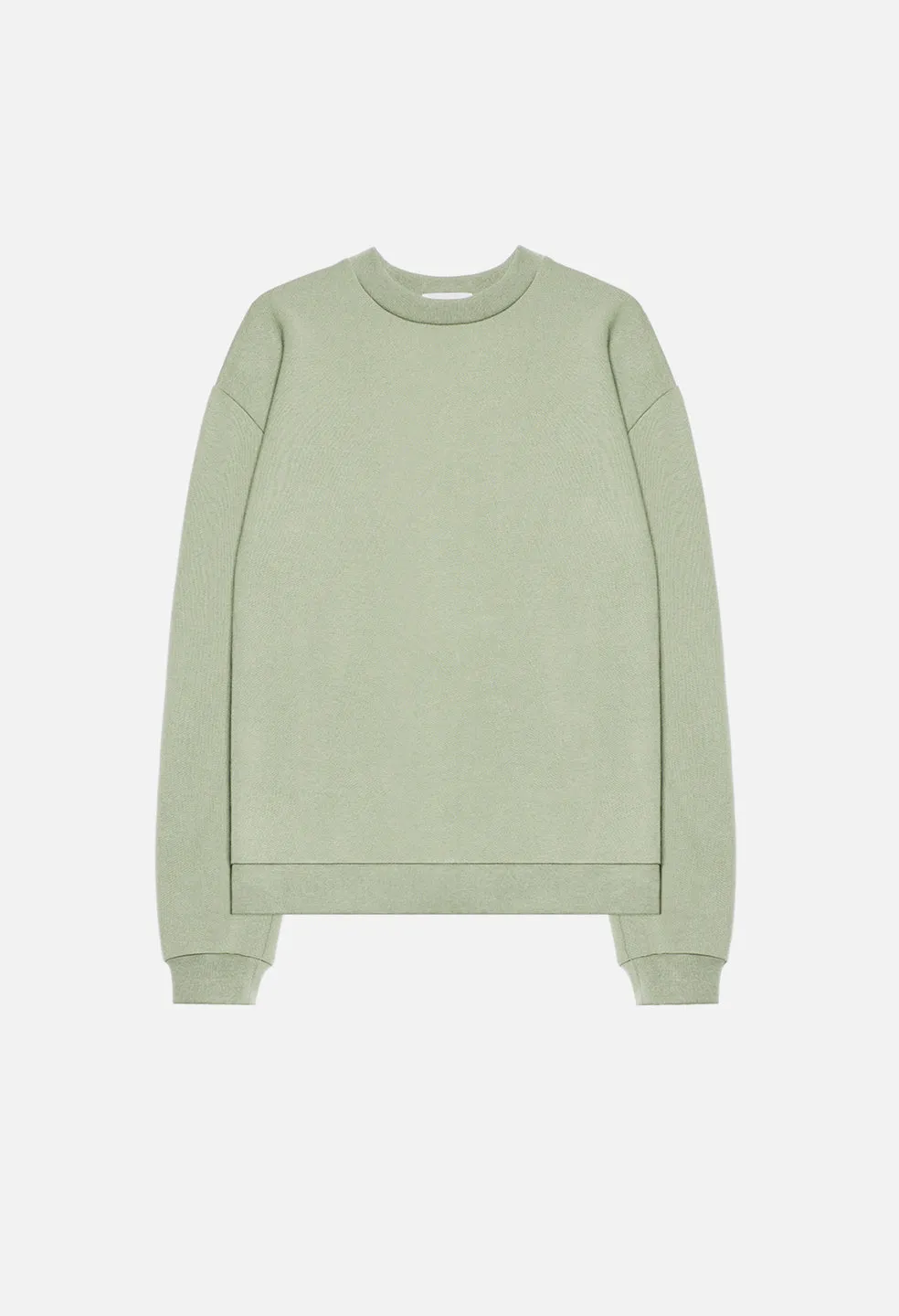 Oversized Crewneck Pullover / Eucalyptus