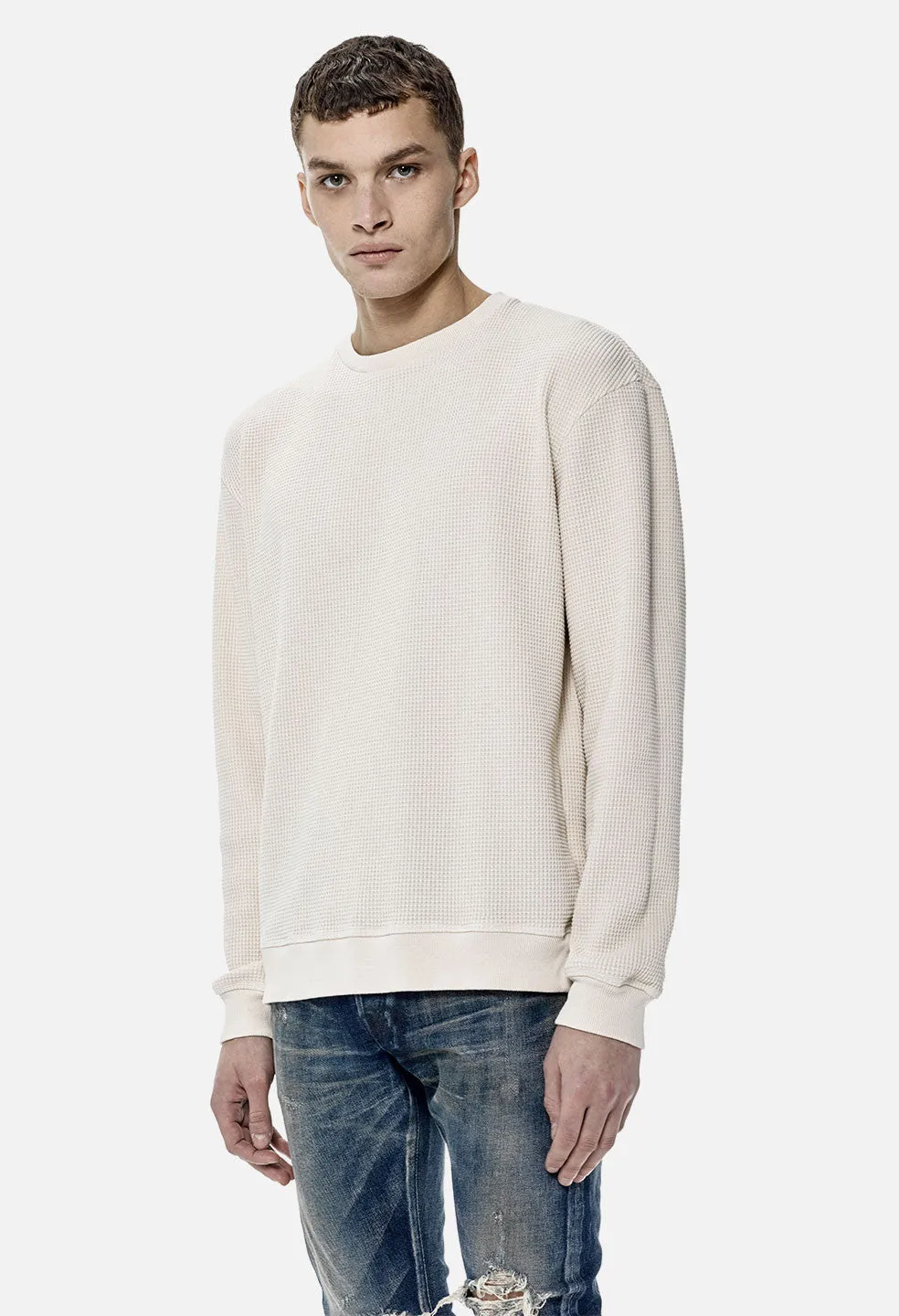 Oversized Thermal Crew / Natural