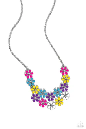 Paparazzi Floral Fever Multi Necklace & Earring Set