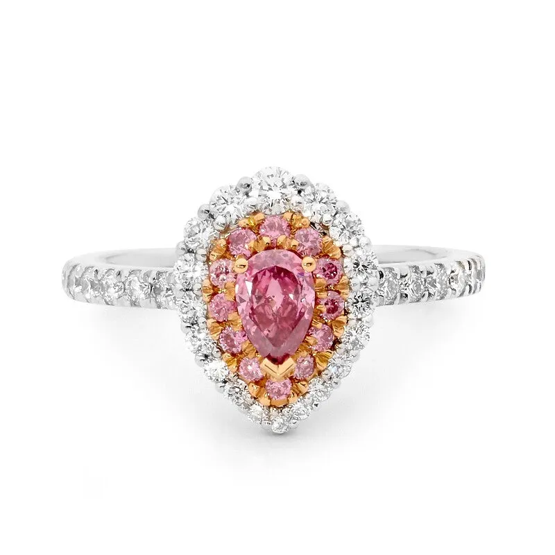 Pink Diamond Ring