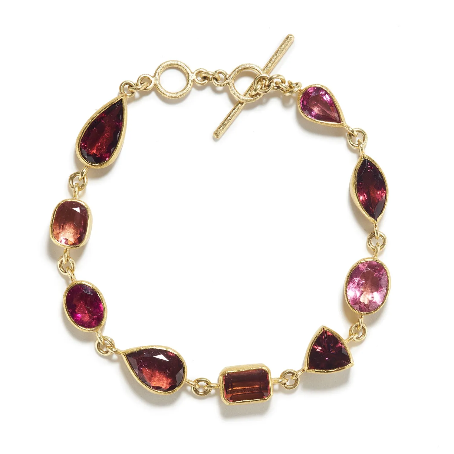 Pink Tourmaline Bracelet