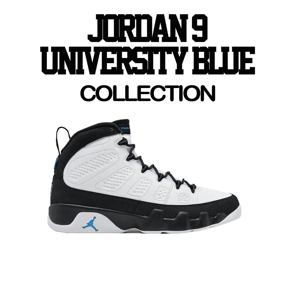 Retro 9 University Blue Bullface Shirt