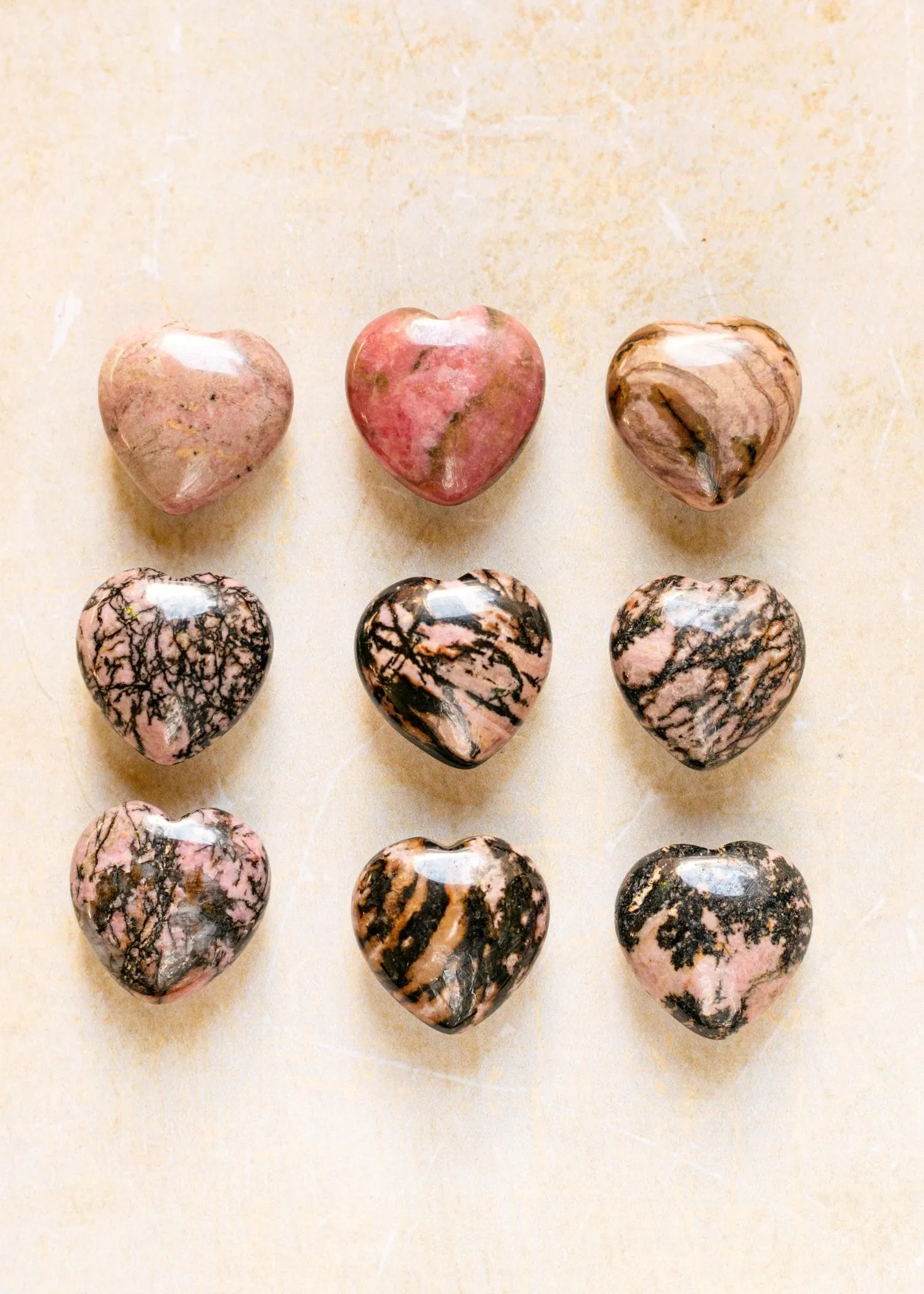 Rhodonite Mini Heart for Self Love