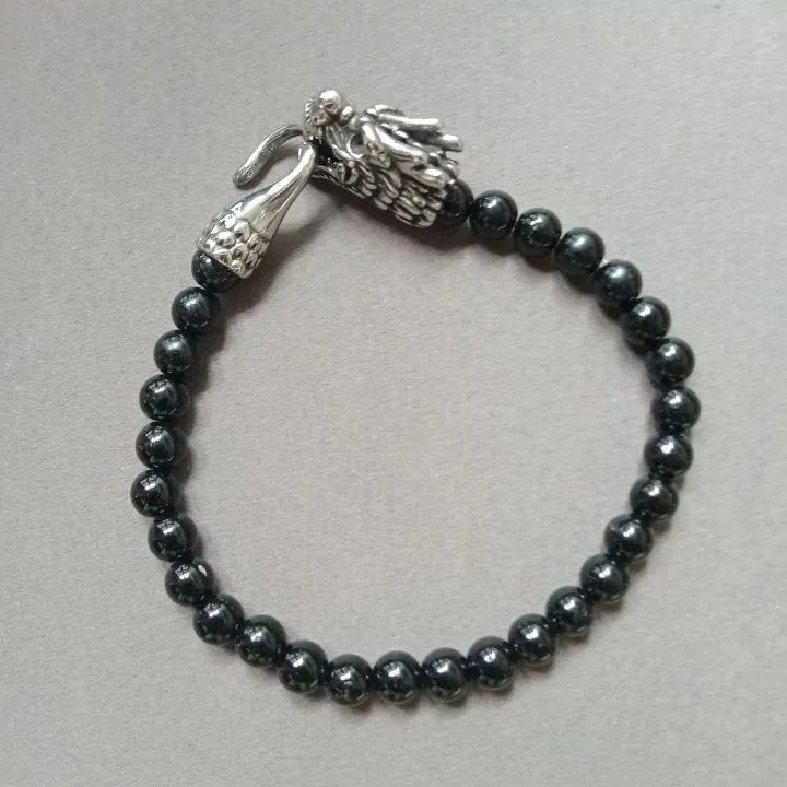 Rising dragon onyx bracelet