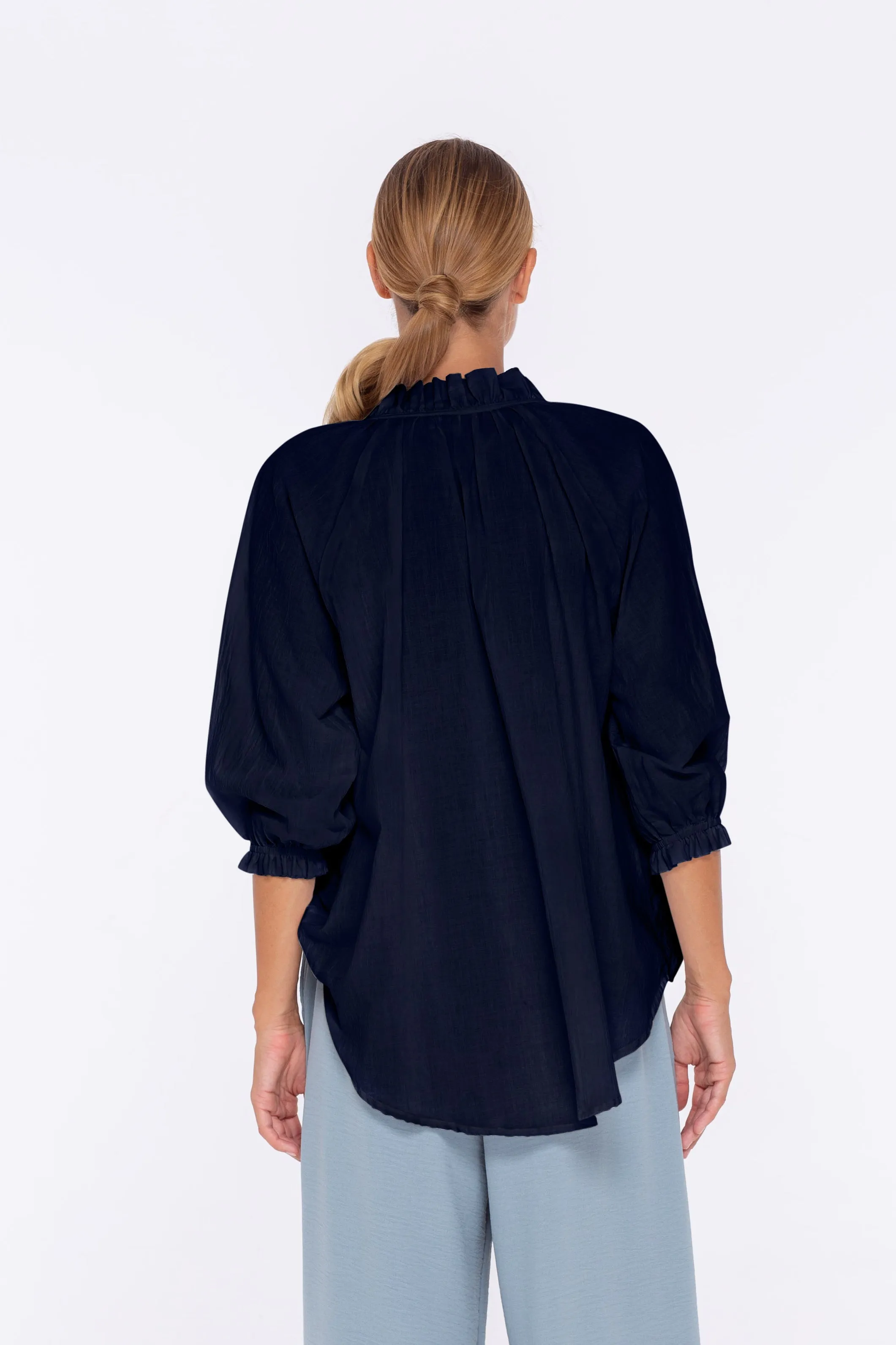 S24/20089 Charlotte Top -Navy