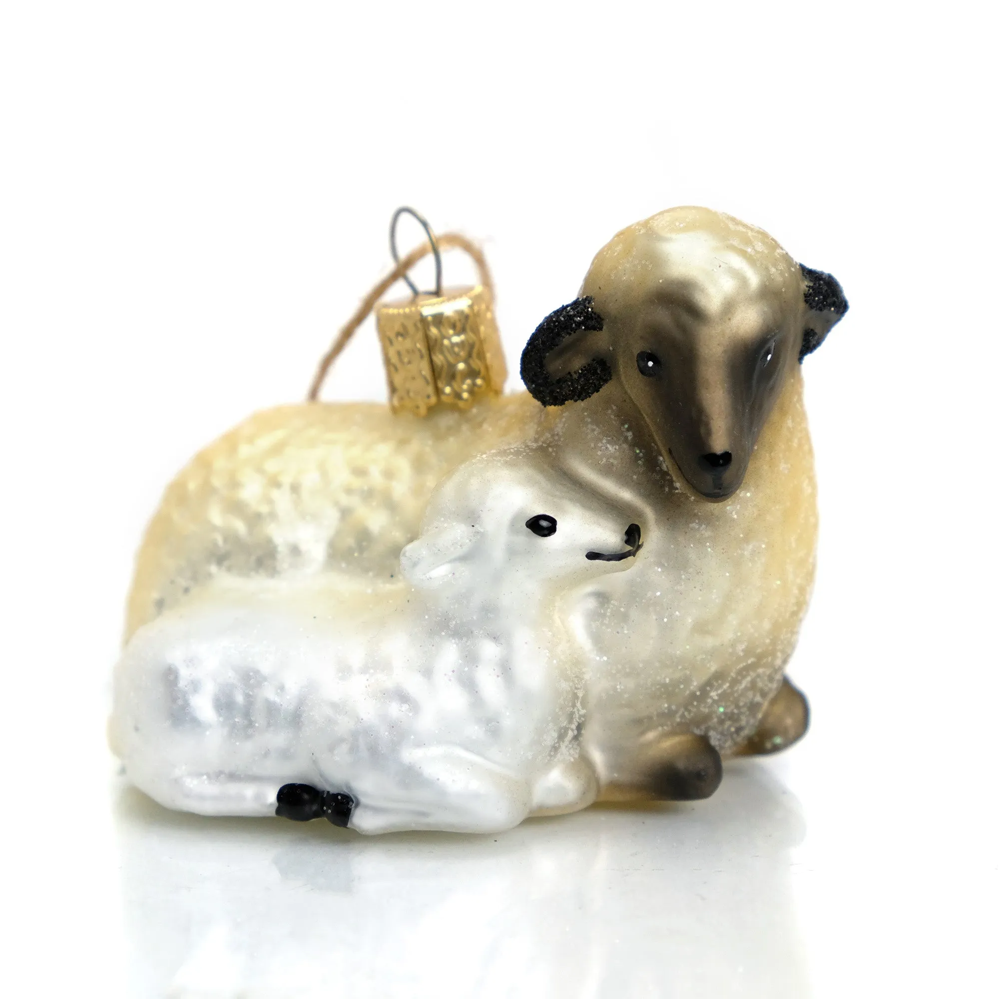 Sheep with Lamb Ornament