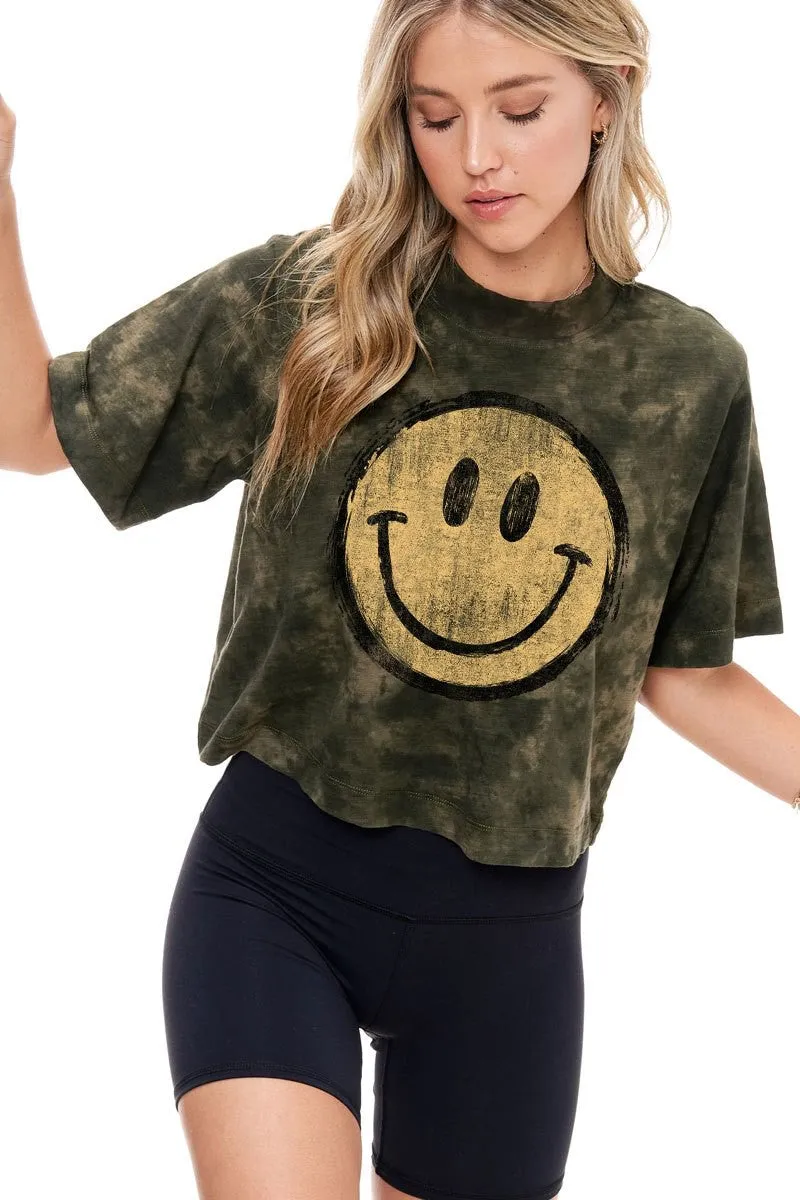 Smiley Graphic Crop