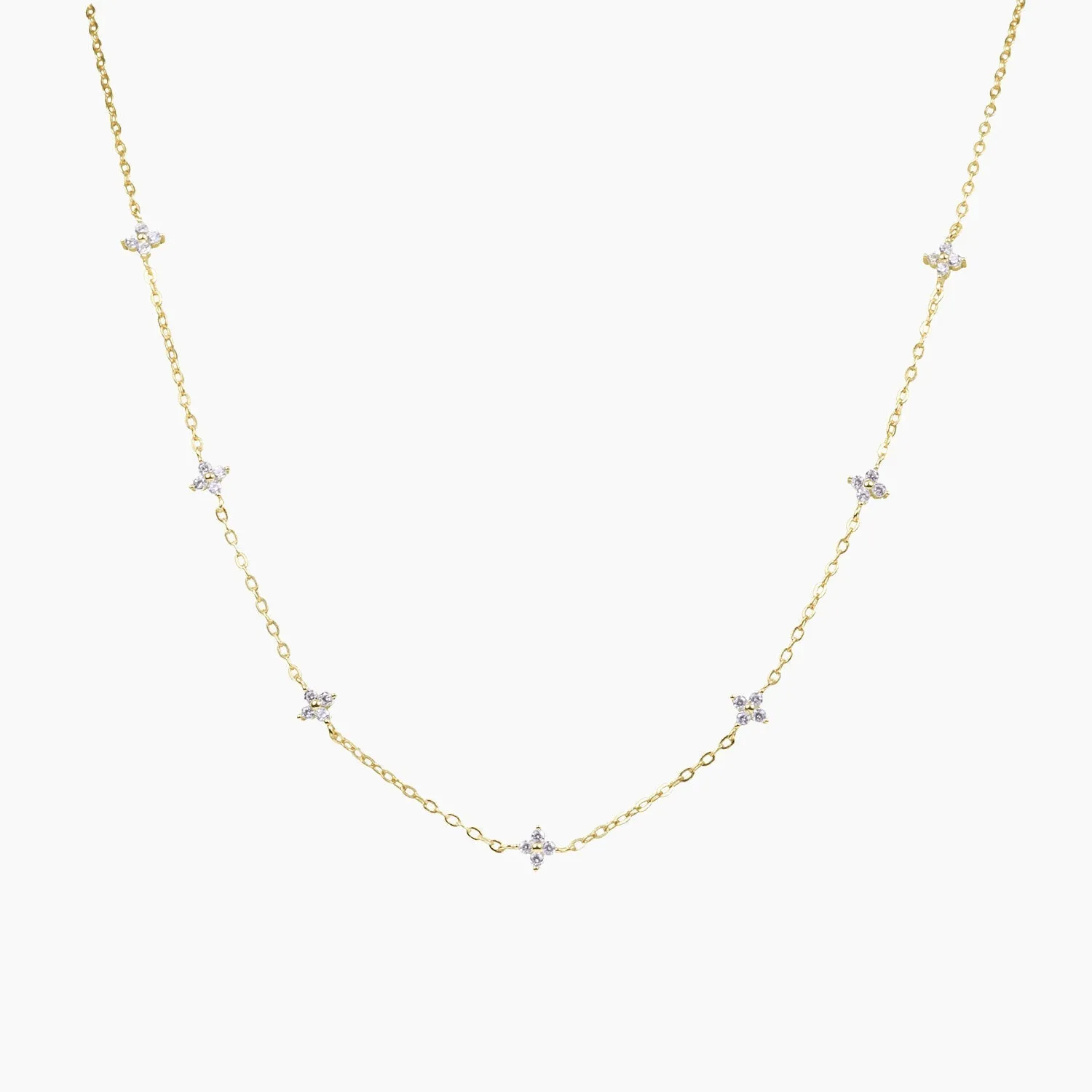 Sofia Stazione Necklace (Gold)