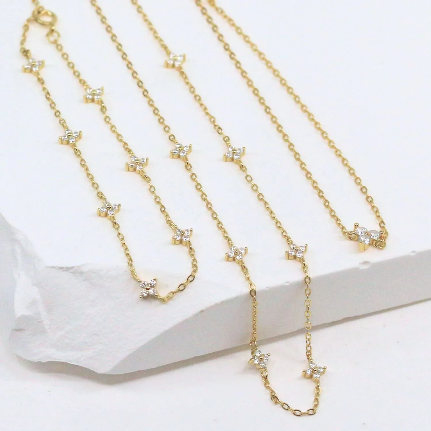 Sofia Stazione Necklace (Gold)