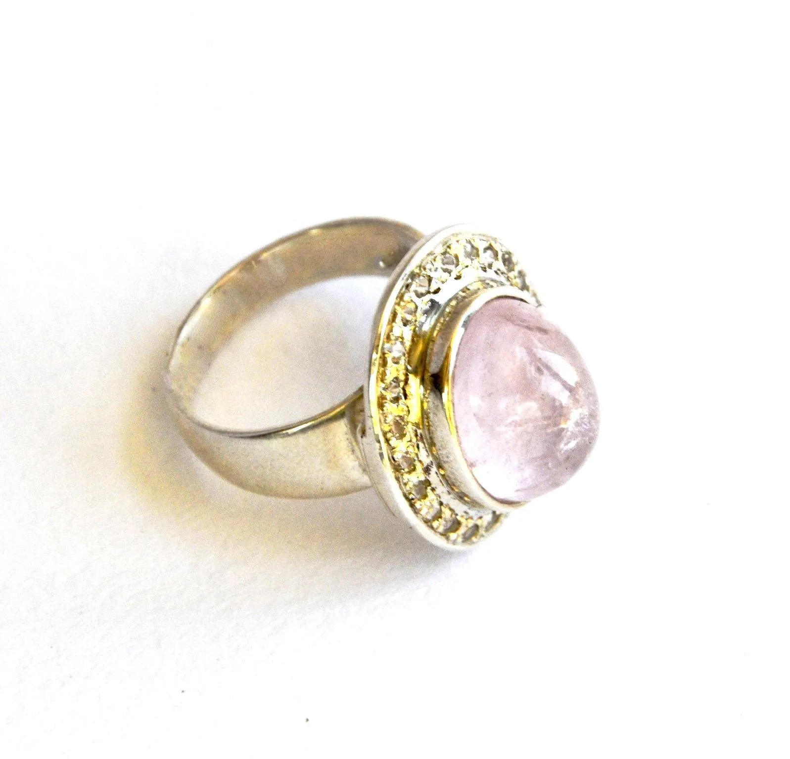 Soft Kiss - Morganite Ring 6 1/2