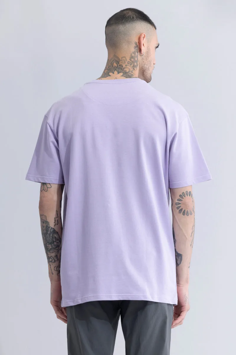 Solitude Purple Oversized T-Shirt