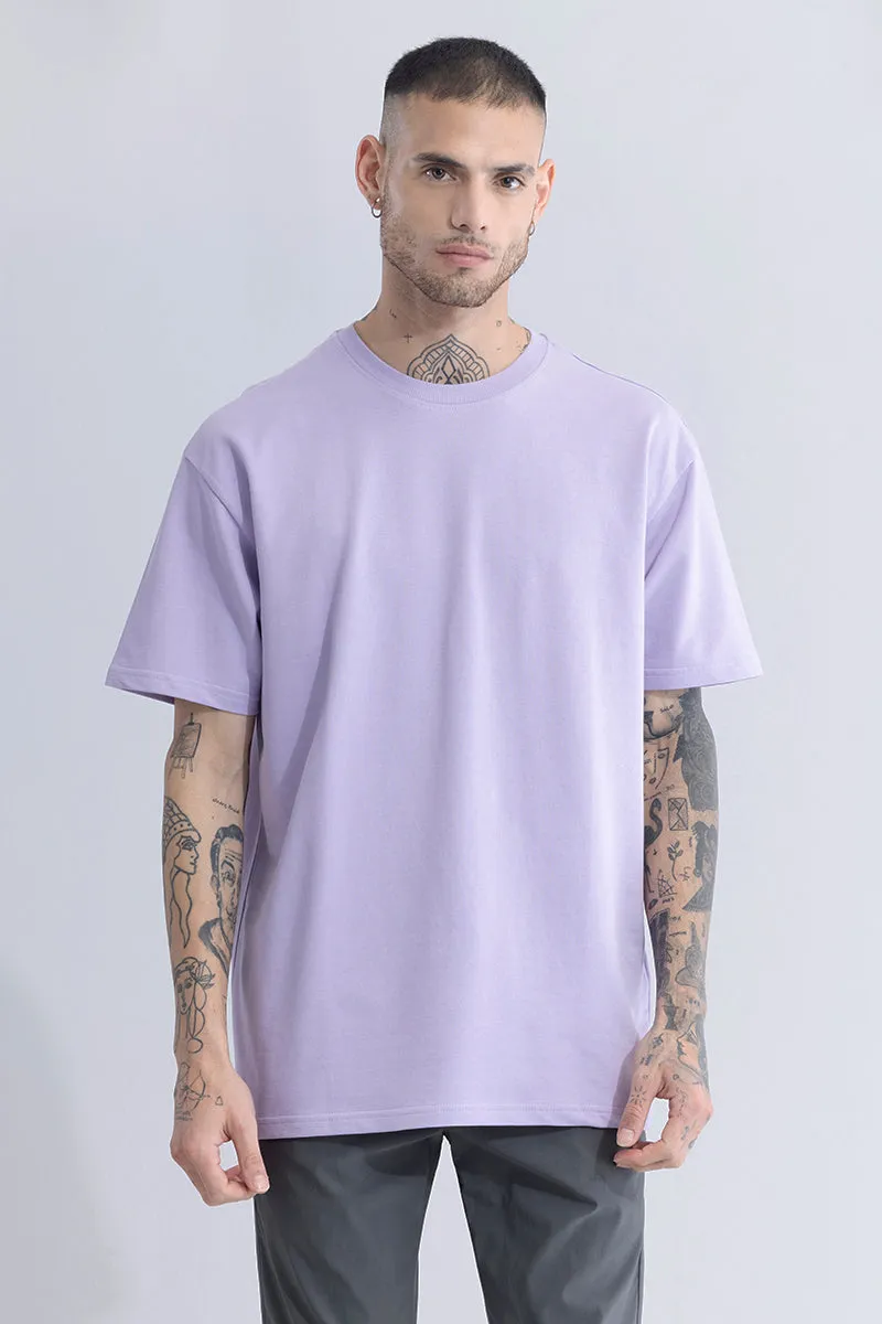 Solitude Purple Oversized T-Shirt