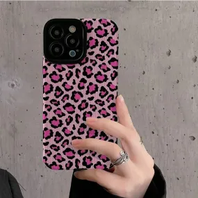 Stylish Pink Zebra Pattern Cute Phone Cases For iPhone 14, 13, 12 Pro, 11, XS Max, 7, 8 Plus, X, XR, SE