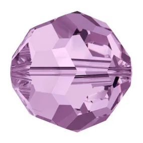 Swarovski 6mm Round - Light Amethyst (10 Pack)