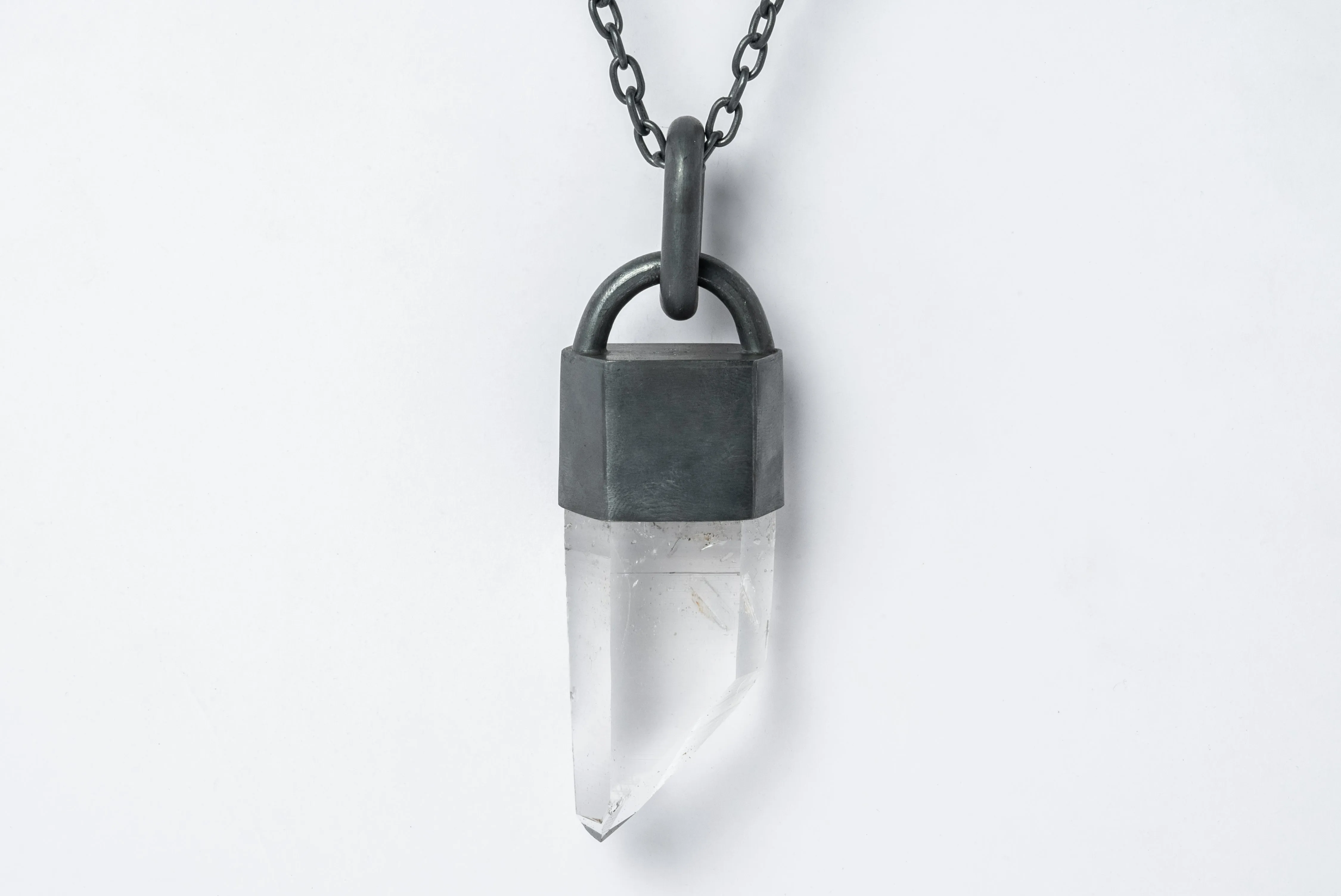 Talisman Necklace (Linked, Lemurian Quartz, KA LEM)