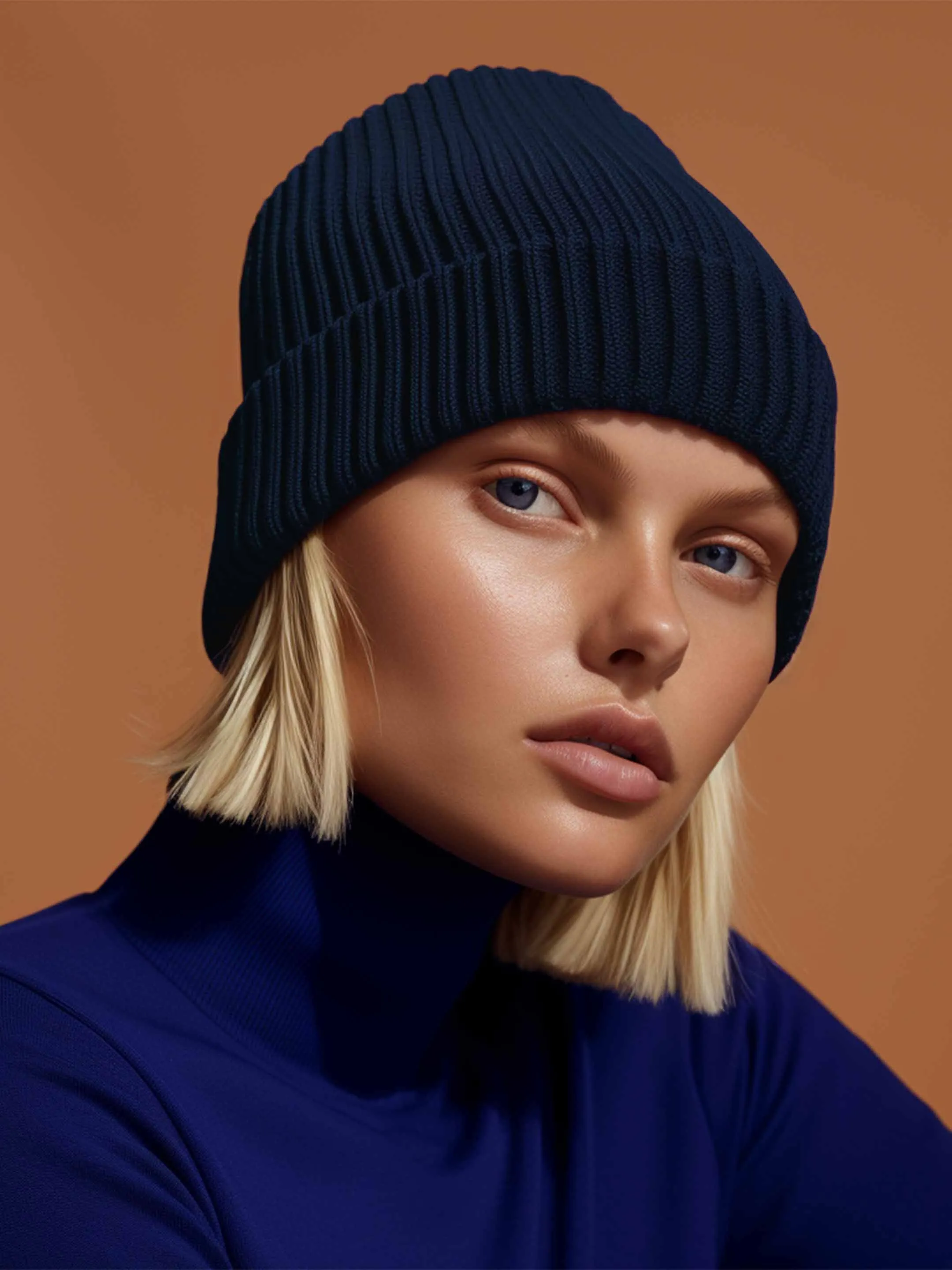 The Beanie - Atlantic Blue