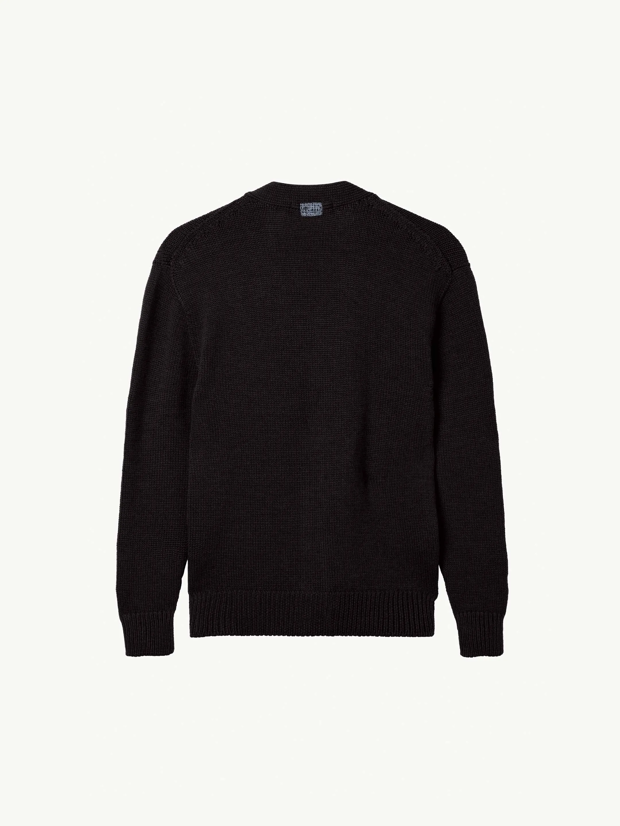 The Cardigan - Anthracite Black