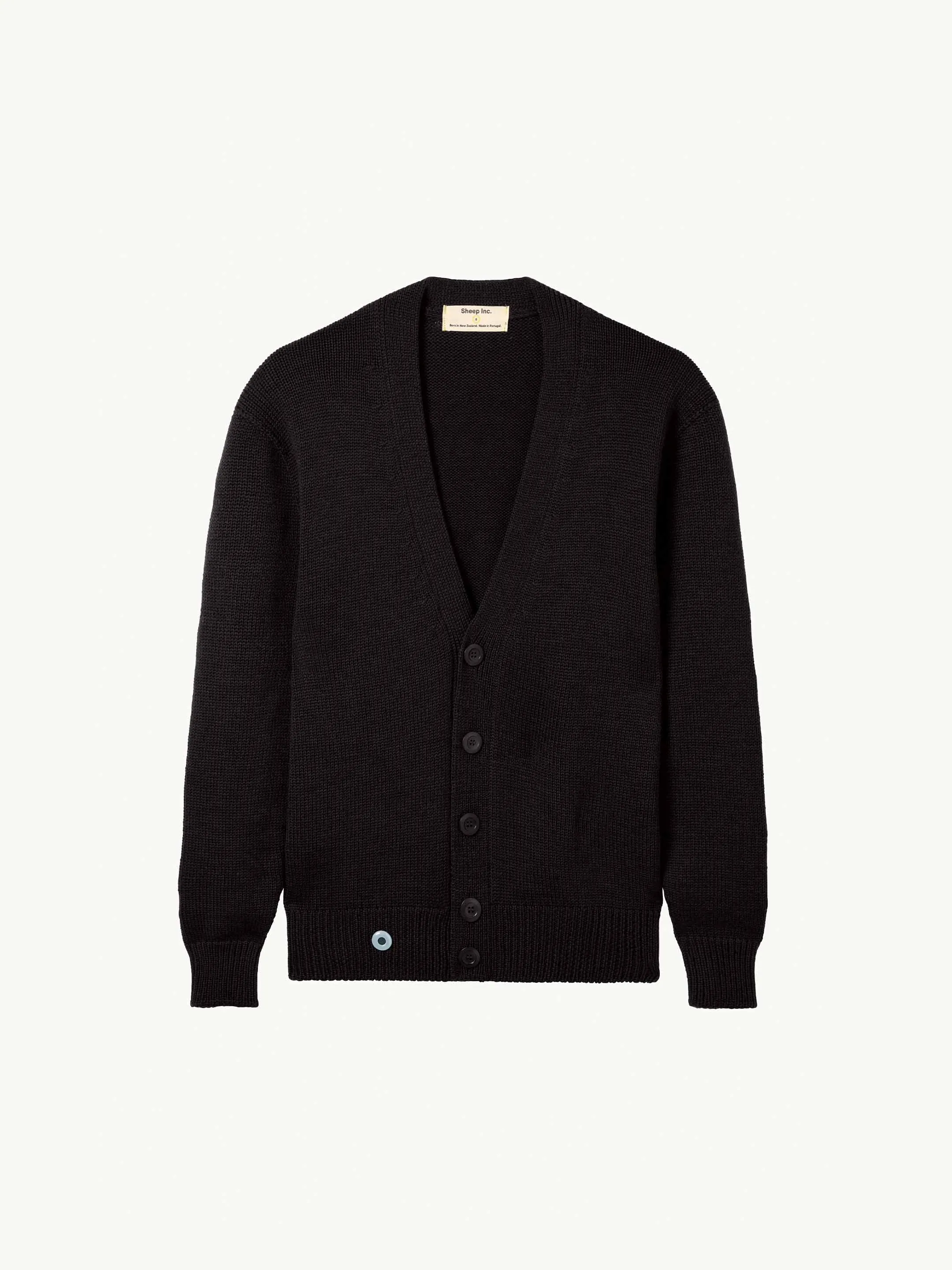 The Cardigan - Anthracite Black