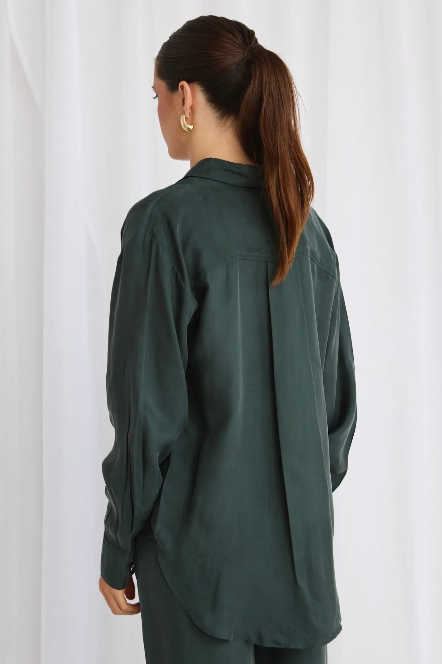 Tidal Forest Luxury Blend Oversized Shirt