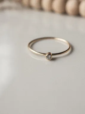 TINY DIAMOND RING