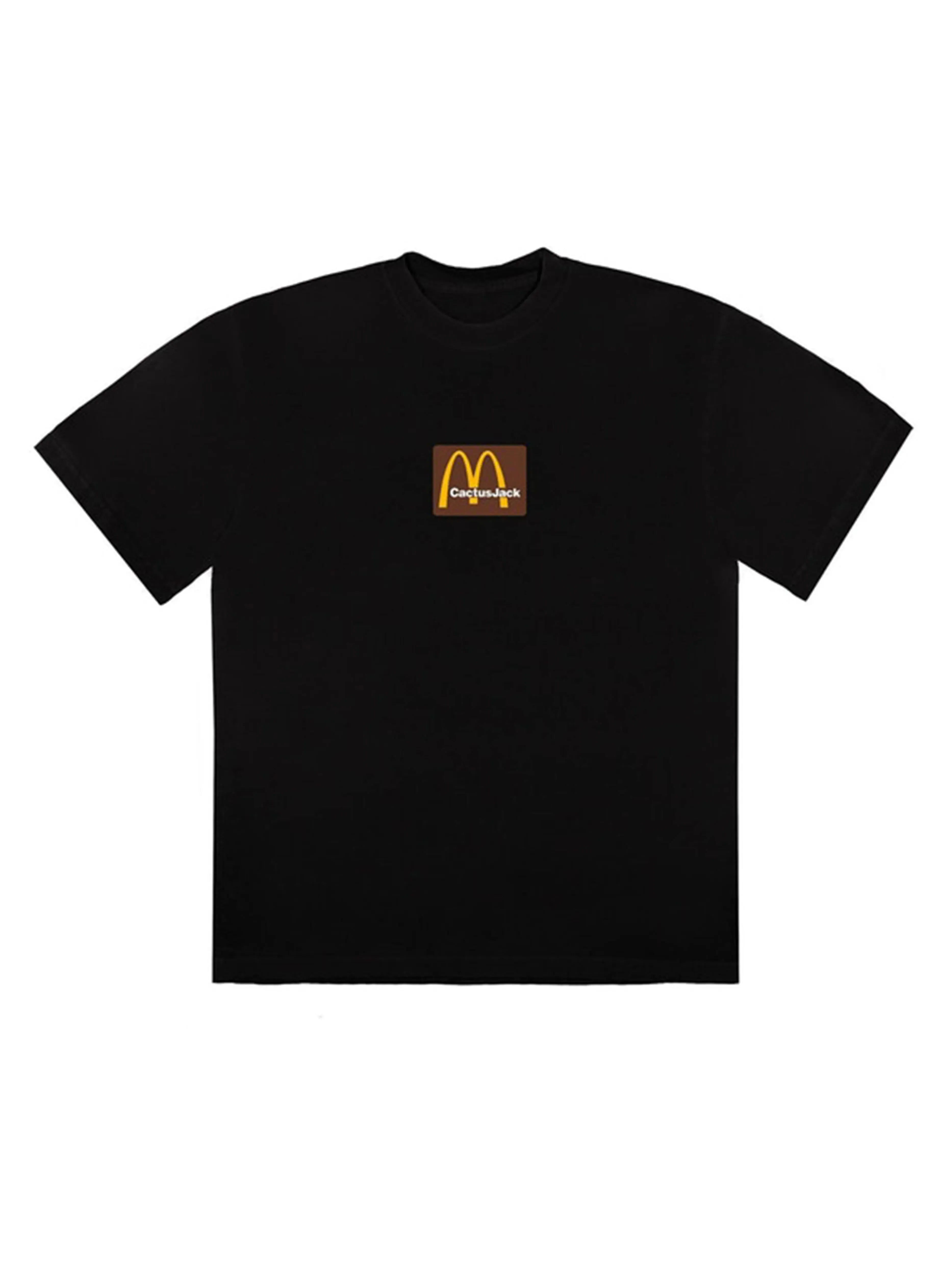 Travis Scott x McDonald's Sesame Inv T-Shirt Black/Brown