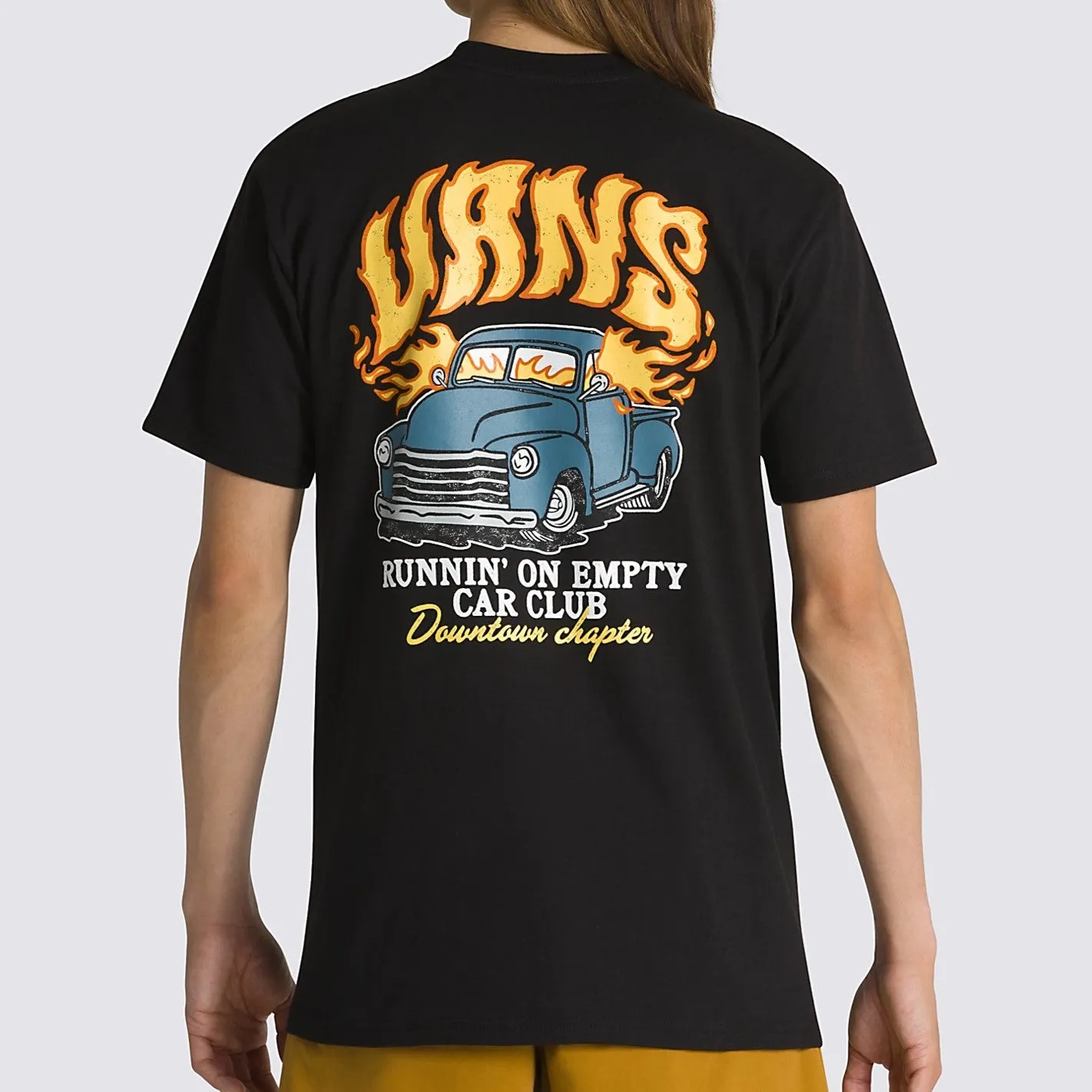 VANS Running On Empty T-Shirt - Black