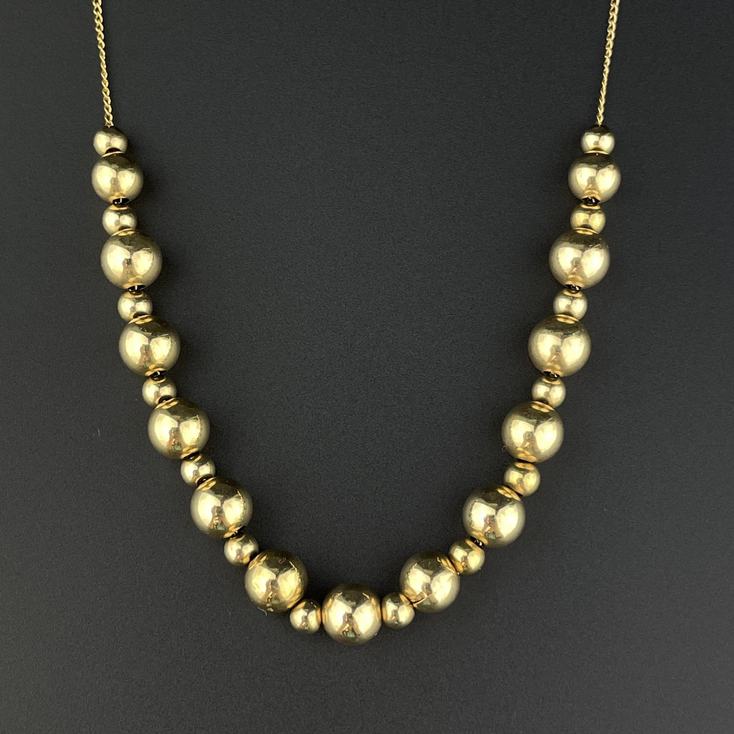 Vintage Add a Bead 14K Gold Necklace - On Hold