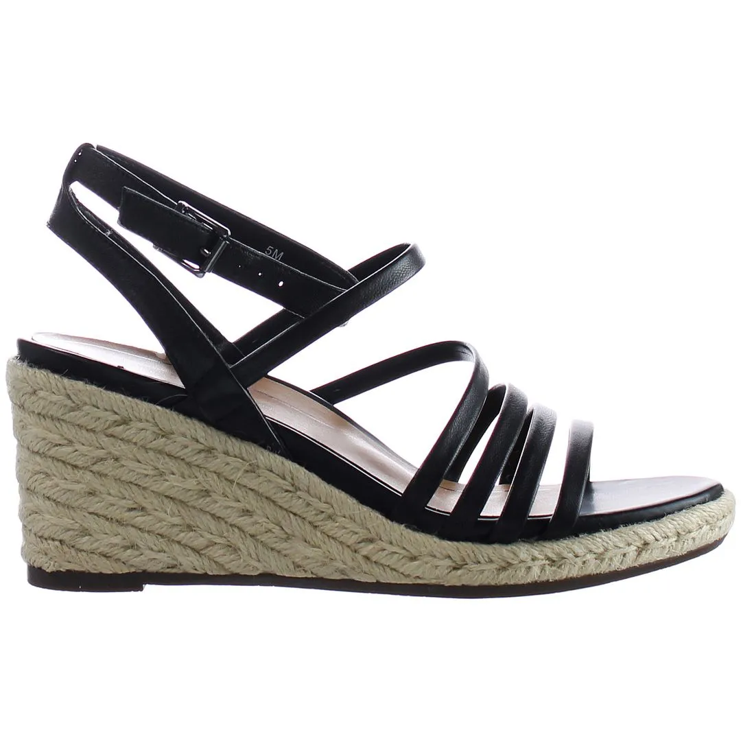 Vionic Ayda Black Womens Wedges