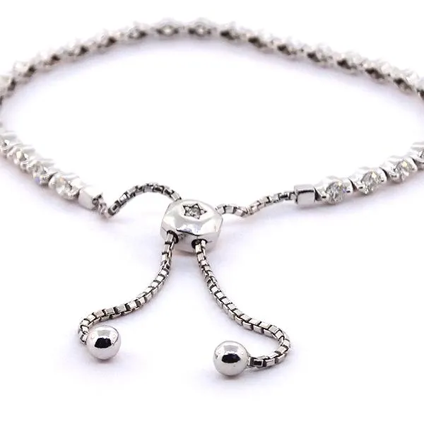 White Gold and Diamond Bracelet