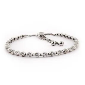 White Gold and Diamond Bracelet