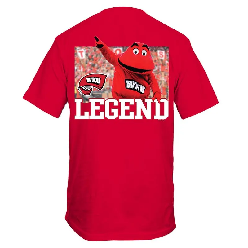 WKU Legends Mascot Short Sleeve T-Shirt